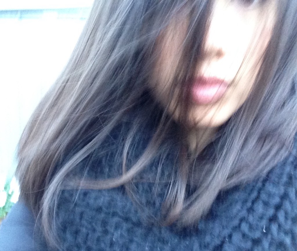 wind blown.