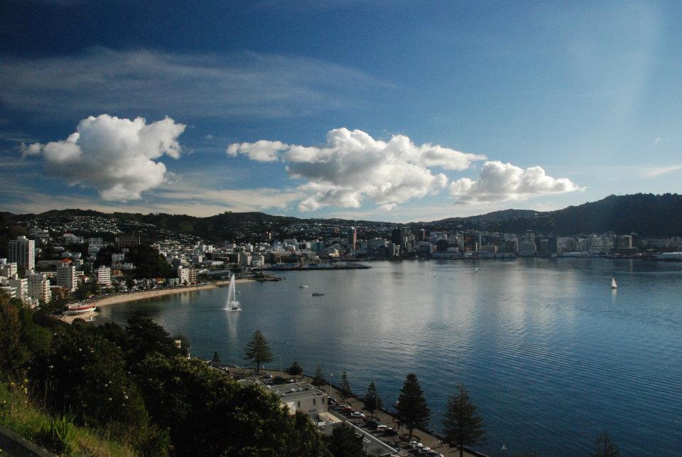 Wellington Harbour. Photo taken by Mr. PD Nairn whose got a real talent for capturing the beauty, magic and love that this place has on offer.