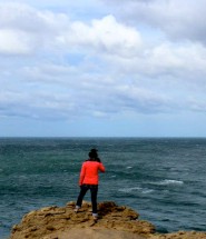 Castle Point, New Zealand. Photo taken by Ms Aideen Murray.